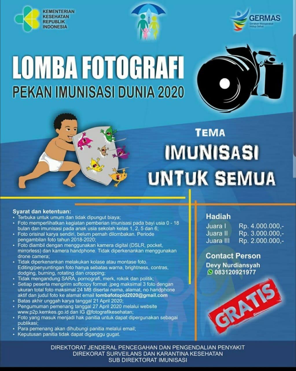 WIW Photography competition poster