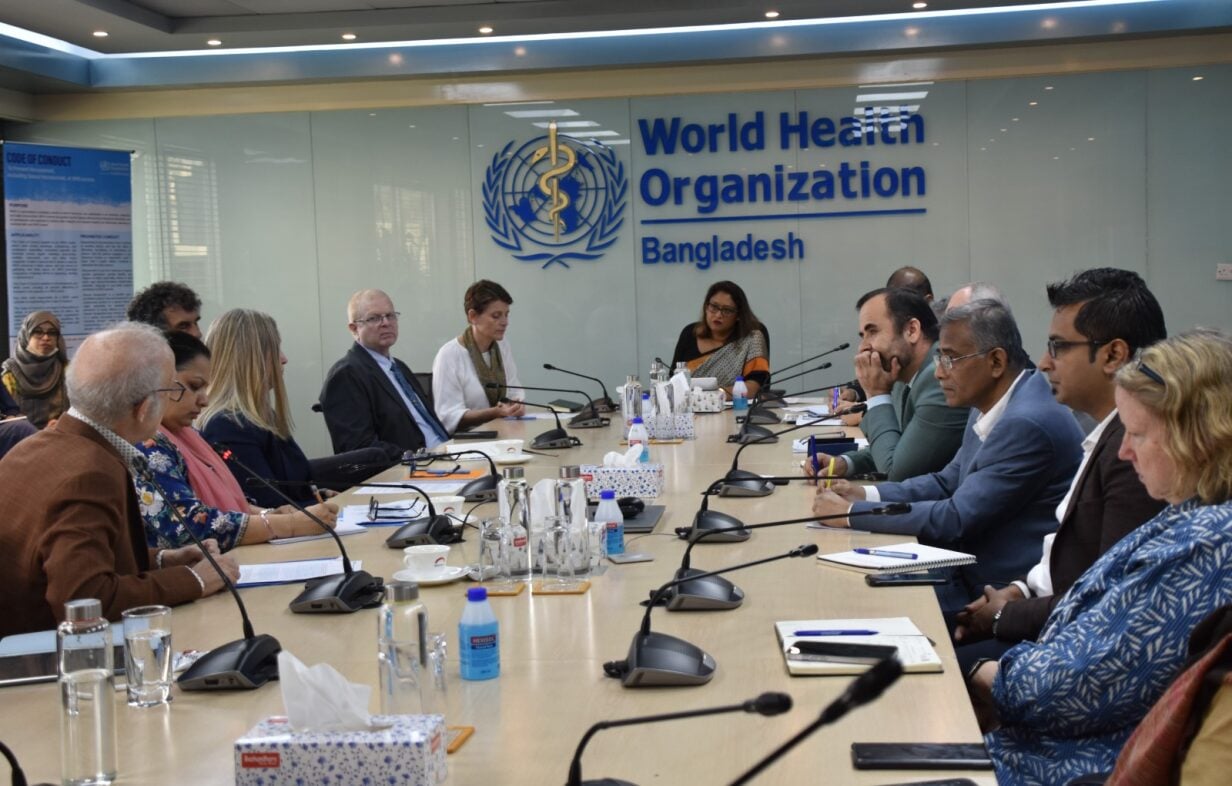 Photo 3 - SEAR RD visit to Bangladesh - meeting with UNCT